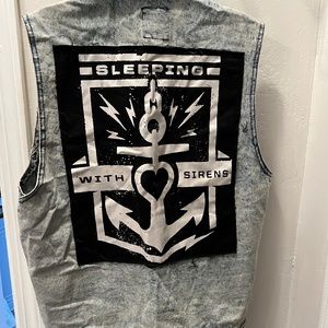 Sleeping with sirens Jean vest